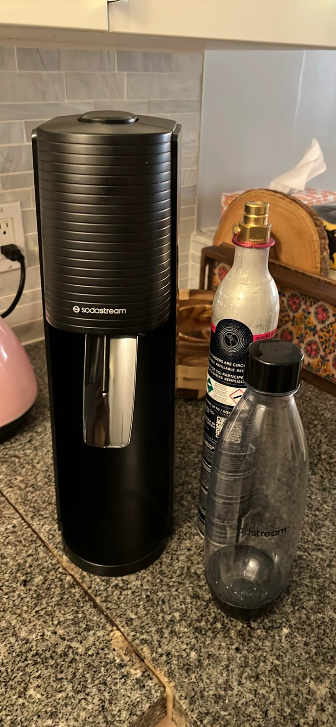 SodaStream Black Sparkling Water Maker