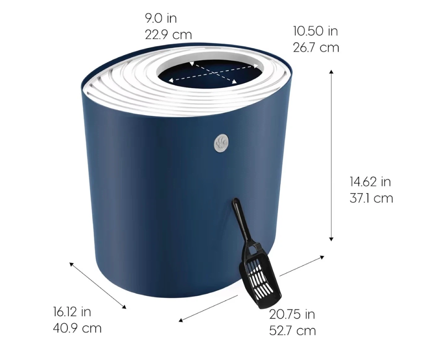 Large Cat Litter Box - photo 3