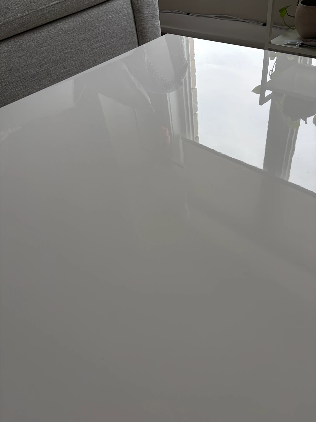 Ikea TOFTERYD Coffee Table, High-Gloss White, with Storage - photo 2