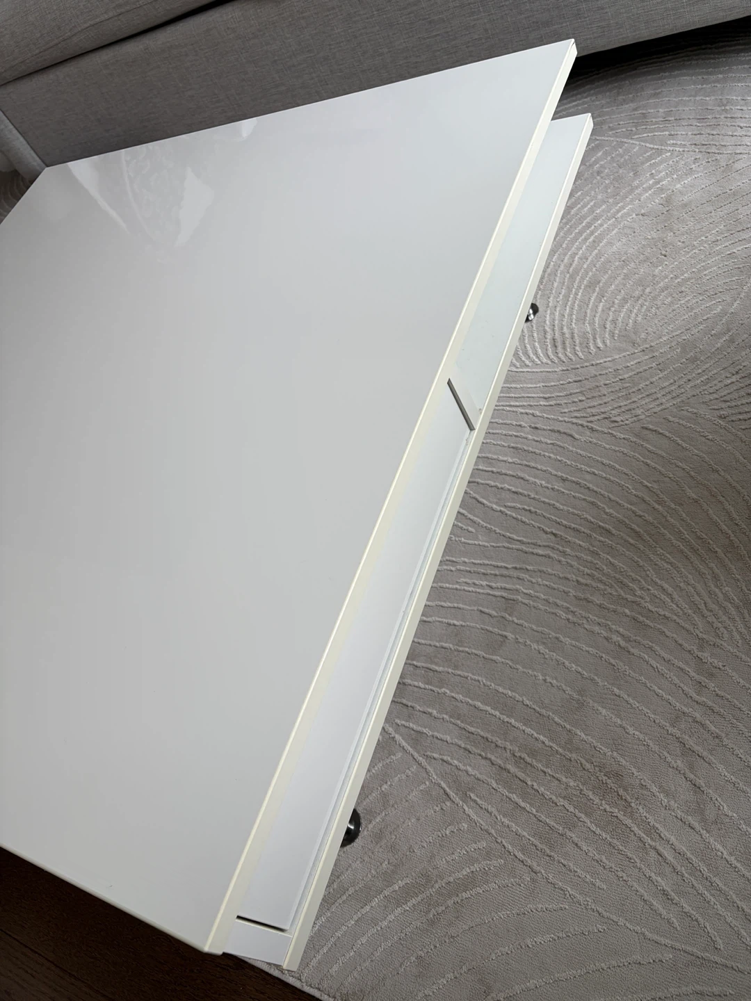 Ikea TOFTERYD Coffee Table, High-Gloss White, with Storage - photo 3