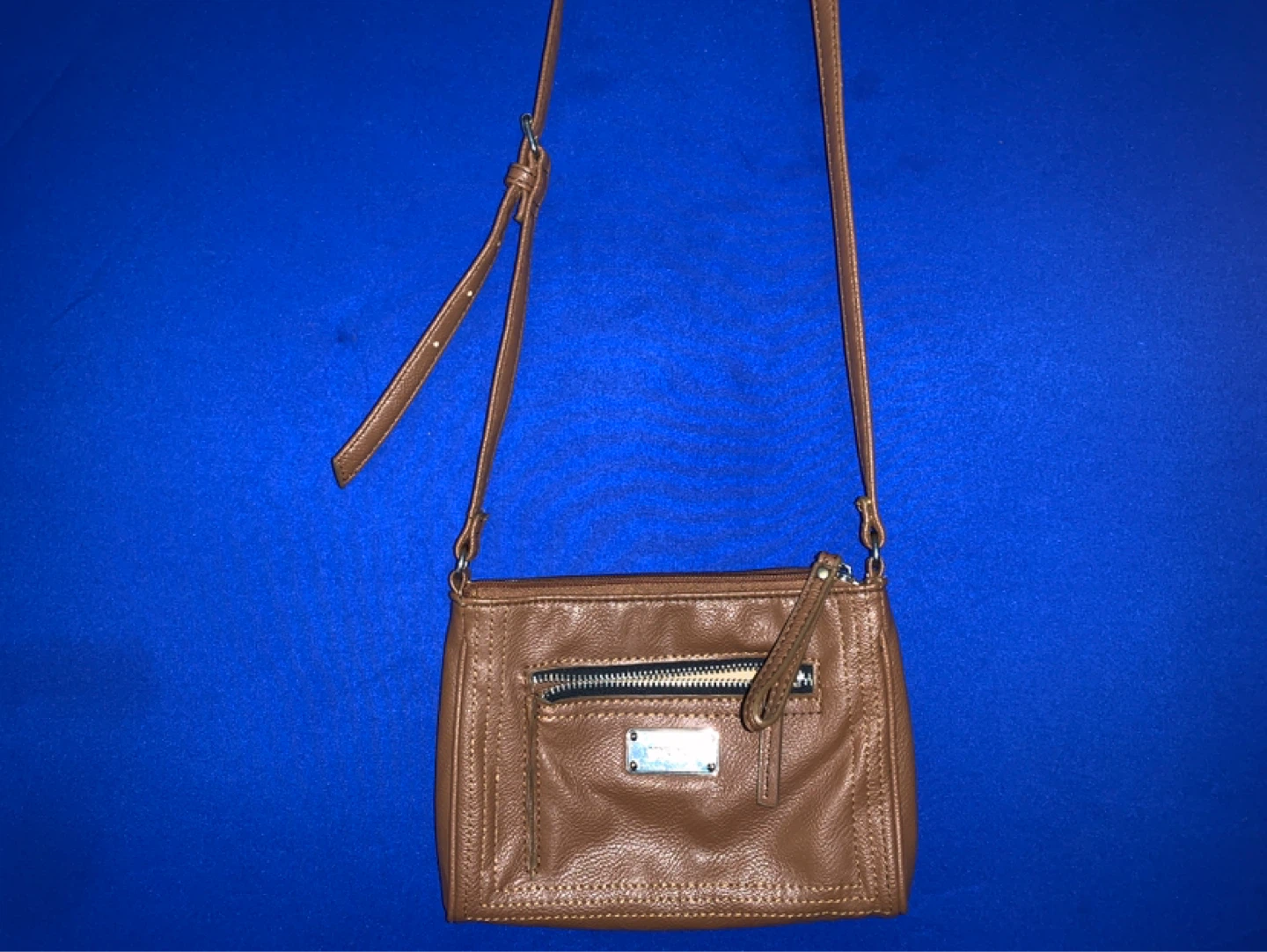 Nine West Brown Faux Leather Crossbody Purse - photo 3