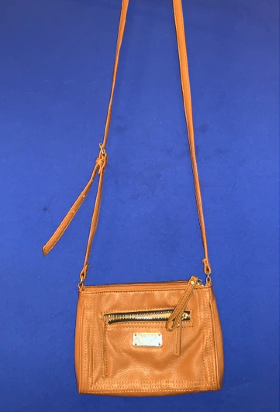 Nine West Brown Faux Leather Crossbody Purse - photo 2