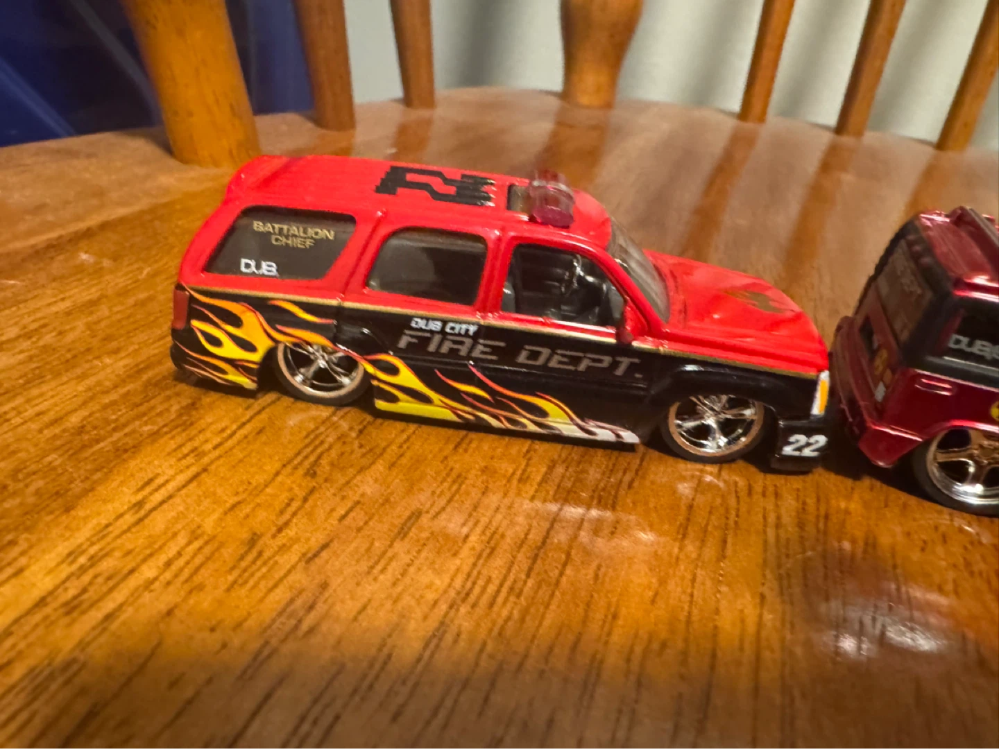 Diecast Dub City Firetrucks - photo 2