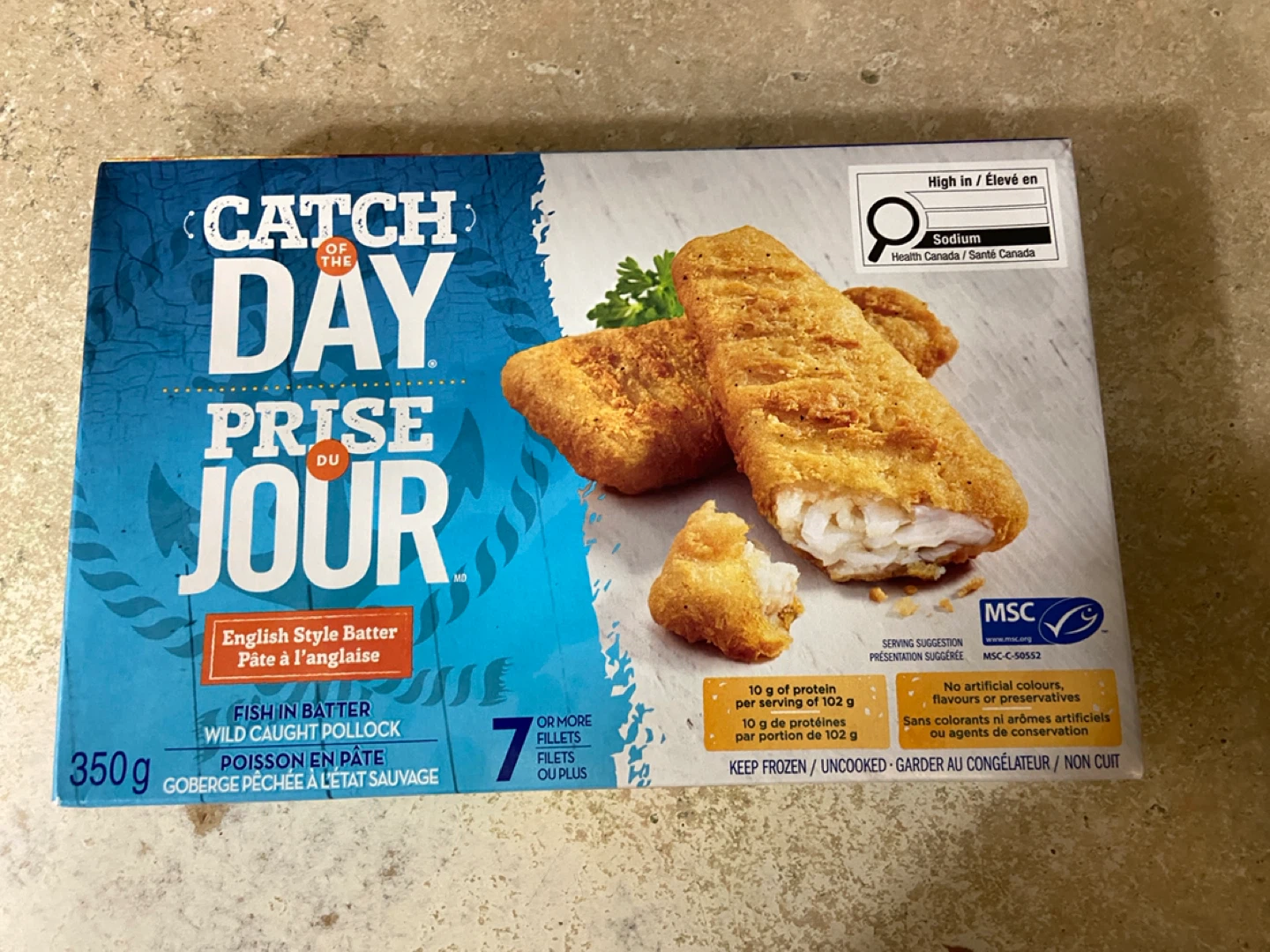 English Style Batter Fish
