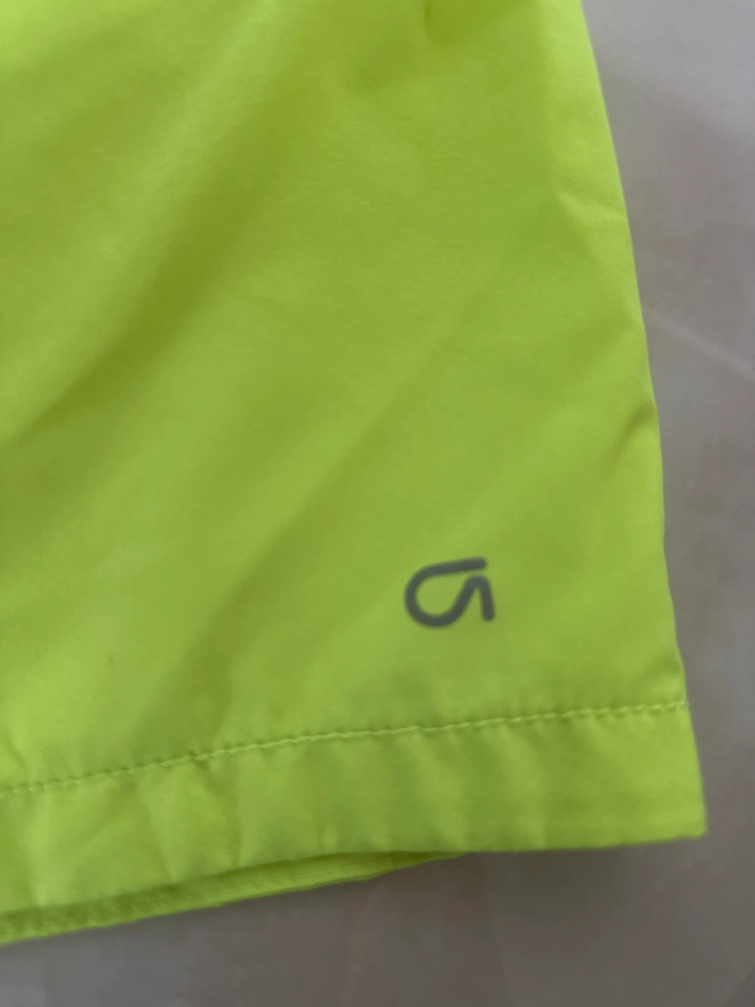 GapFit Shorts and Nike Hat Bundle - Neon Yellow - Size L (10) - photo 2