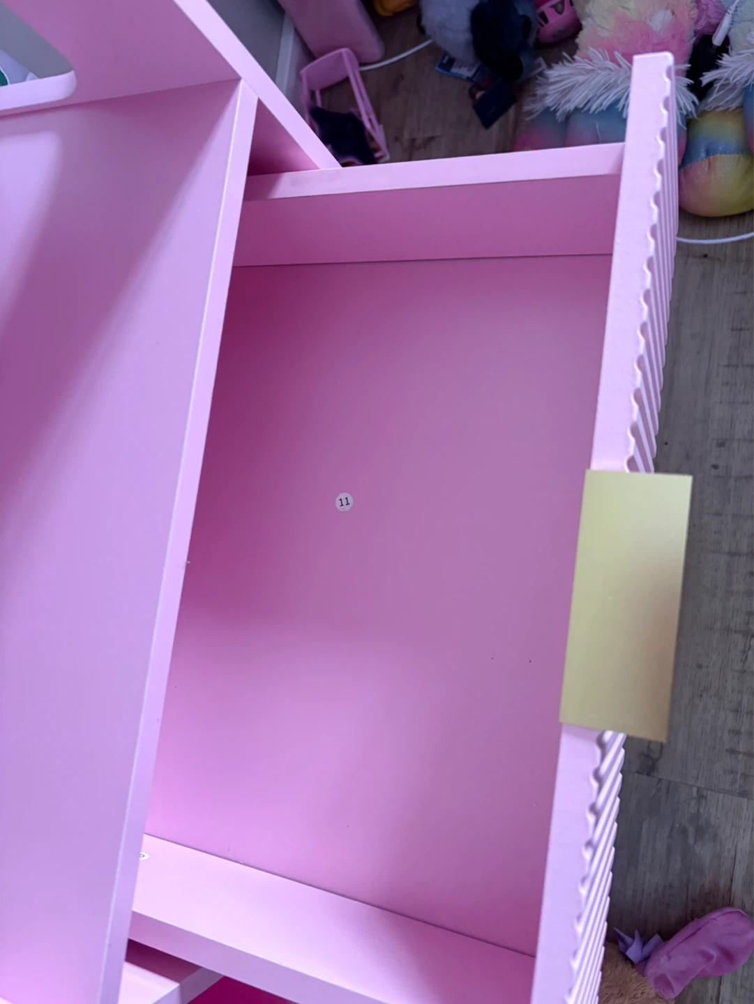 Two Pink Nightstand with 2 Drawers - photo 2