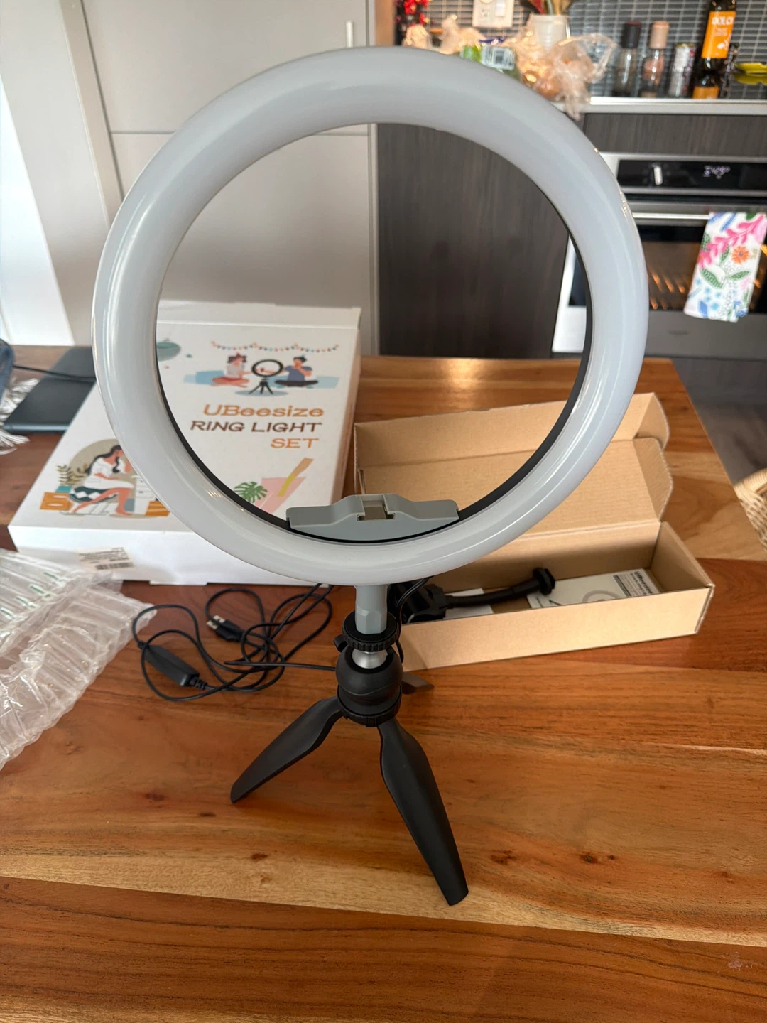 UBeesize Ring Light Set with Tripod - photo 2