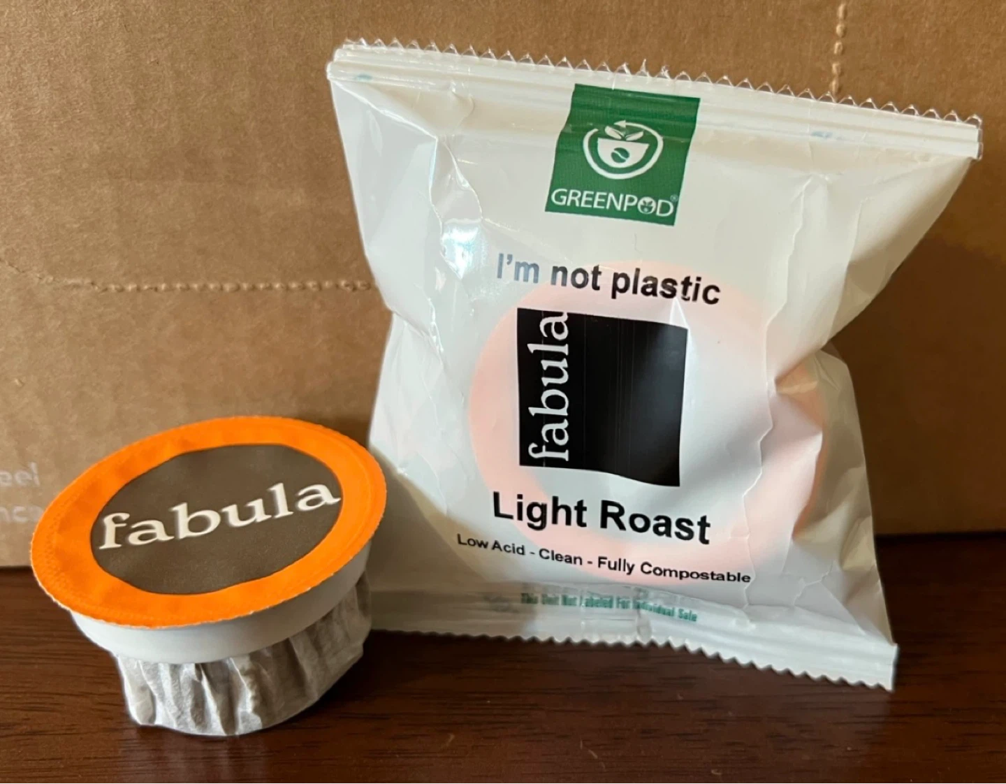 Fabula Coffee~Lab Tested Clean Coffee Pods~Individually Sealed