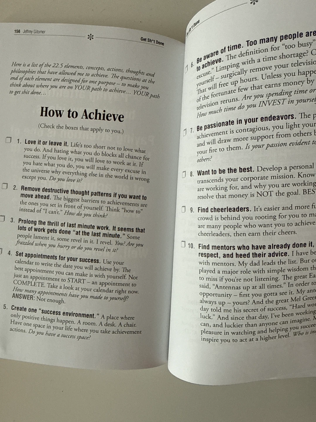 Get Sh*t Done , Book by Jeffrey Gitomer - photo 4