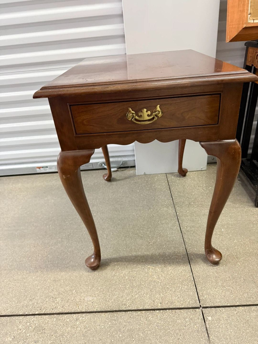 Vintage Leonard STICKLEY CHERRY End Table - photo 5