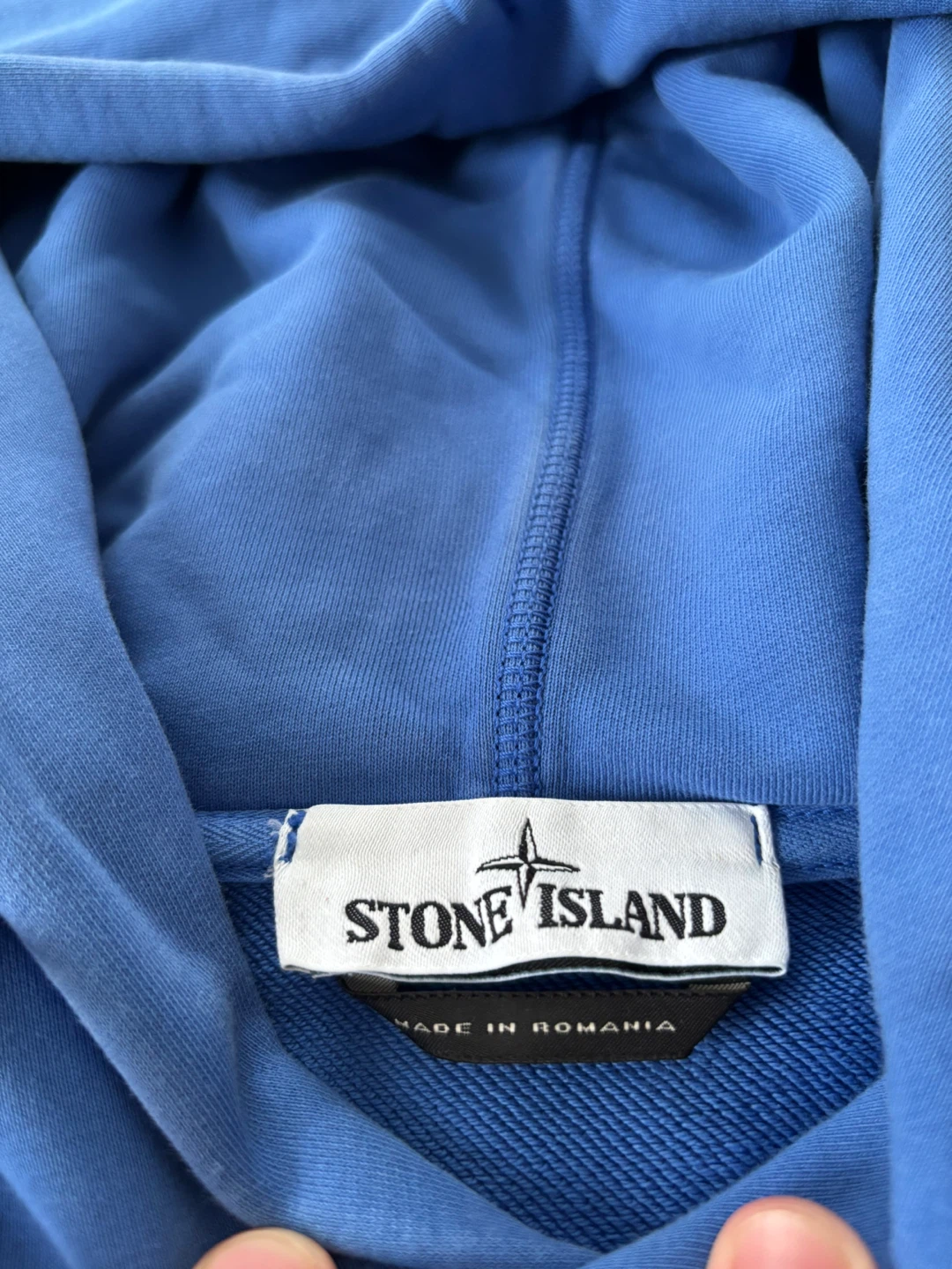Stone Island Pullover Hoodie Blue - photo 4