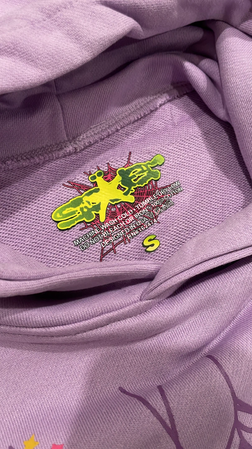Sp5der Açai Hoodie Size-S - photo 3