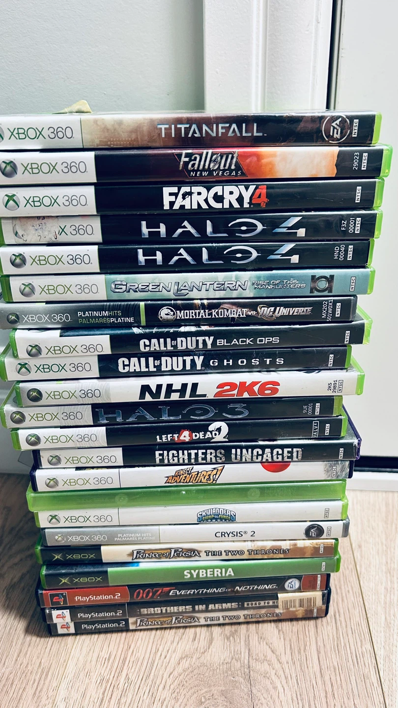 Xbox 360 / Original Xbox / PS2 Video Game Lot