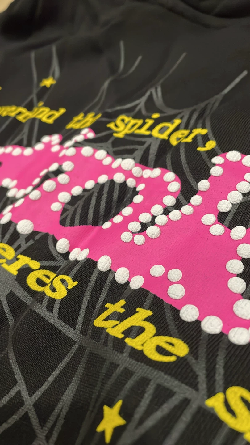 Black Sp5der Hoodie - Size M - photo 2