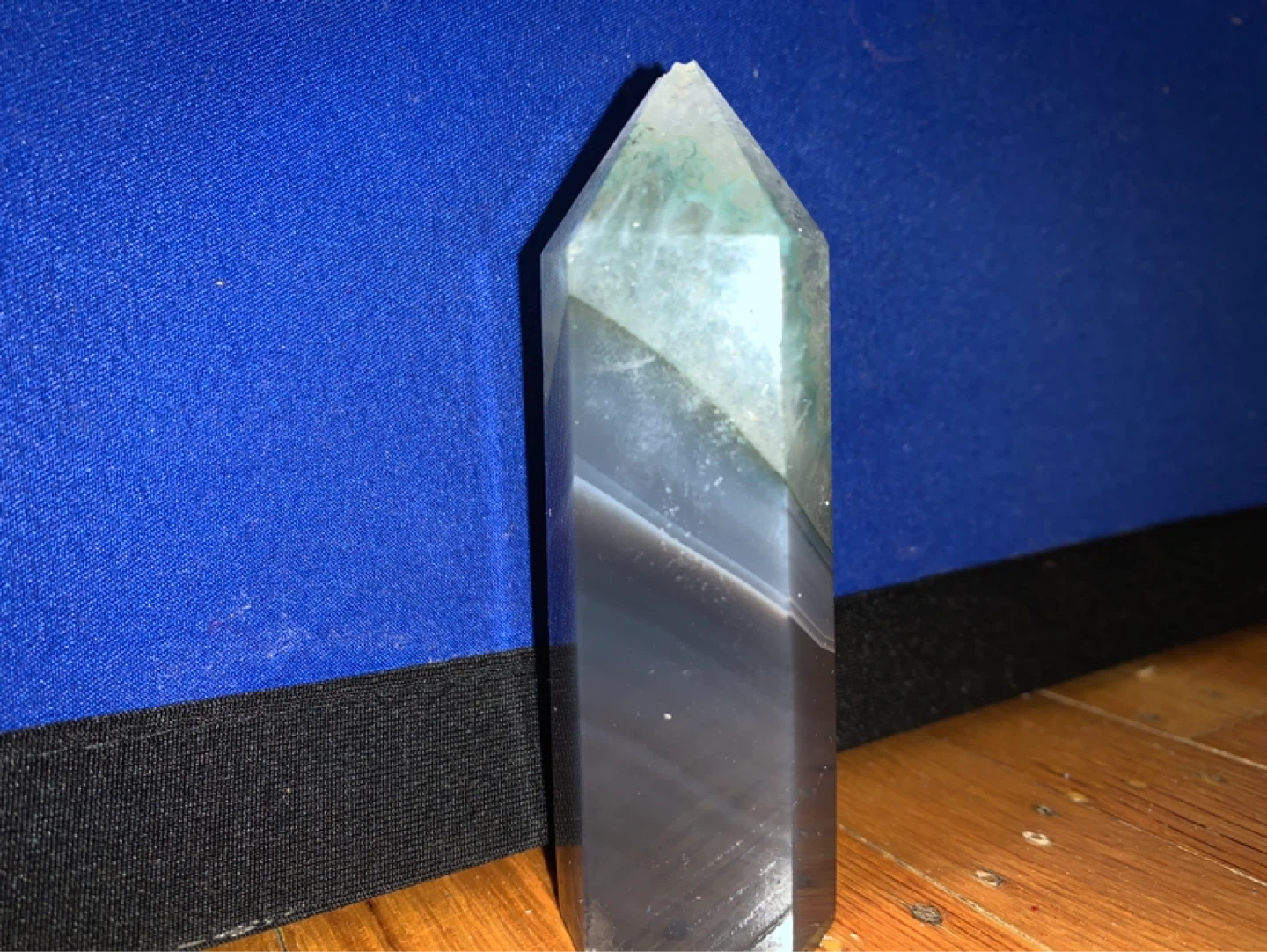 Polished Agate Crystal Point - photo 2