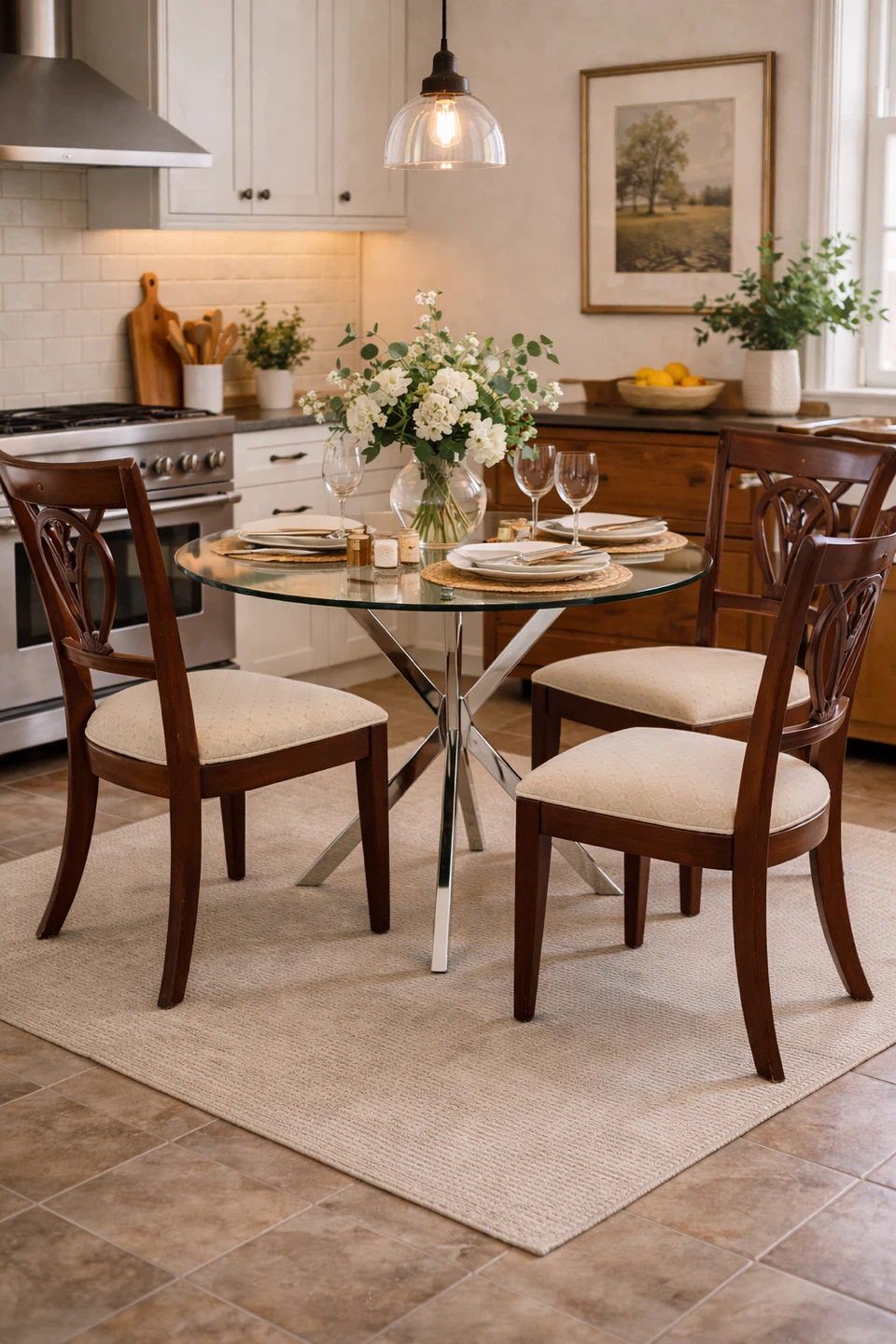Antique Tell City Dining Chairs Company Duncan Payfe - photo 2