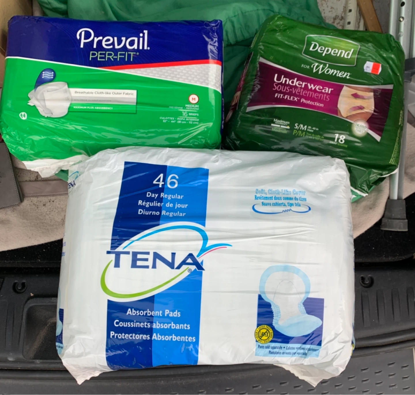 Medium size adult diapers