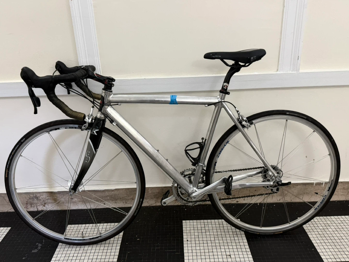 Road Bike: Quattro Assi aluminum 52cm 700X23C