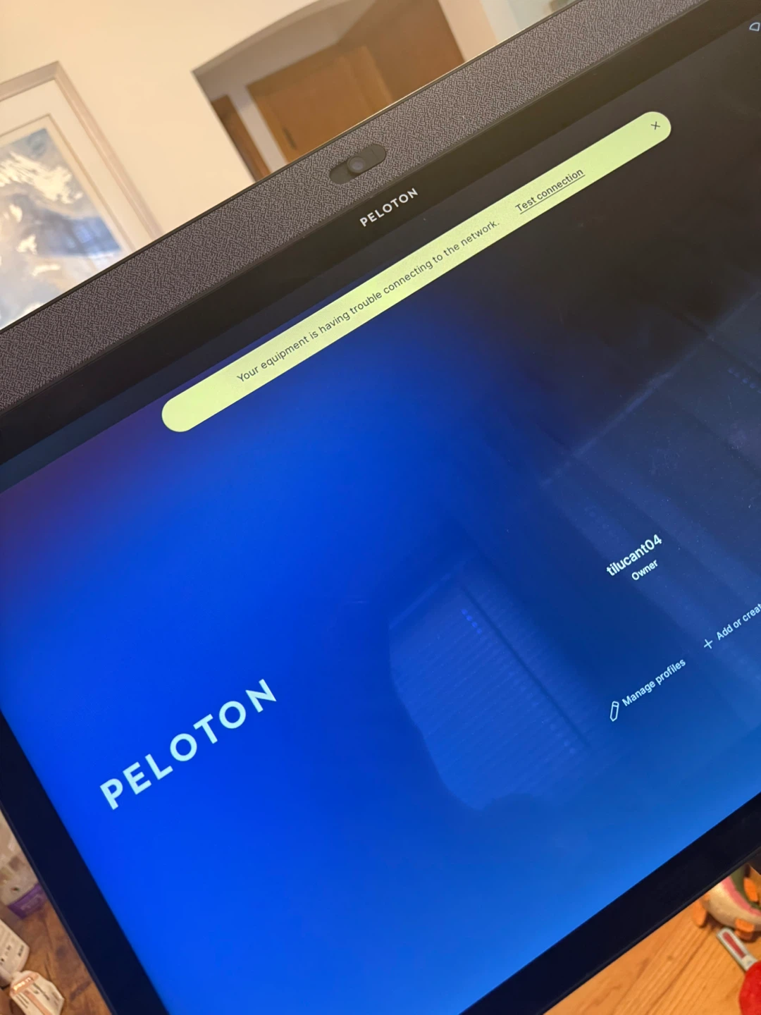 Peloton Bike+ & weights - photo 4