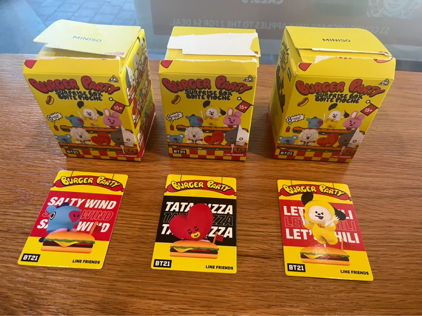 BT21 Burger Party Surprise Box