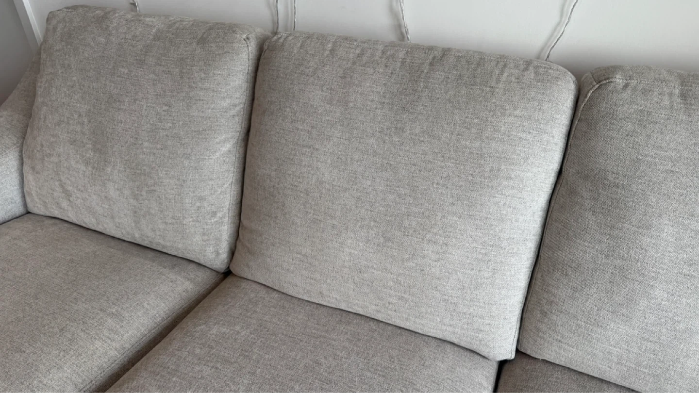 NEW with tag • Light Grey Sectional Sofa - photo 5
