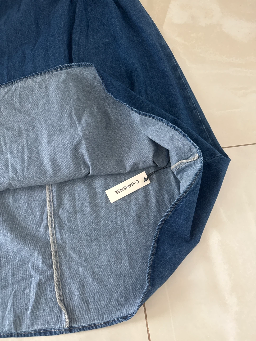 Cammense Denim Strappy Dress - photo 3