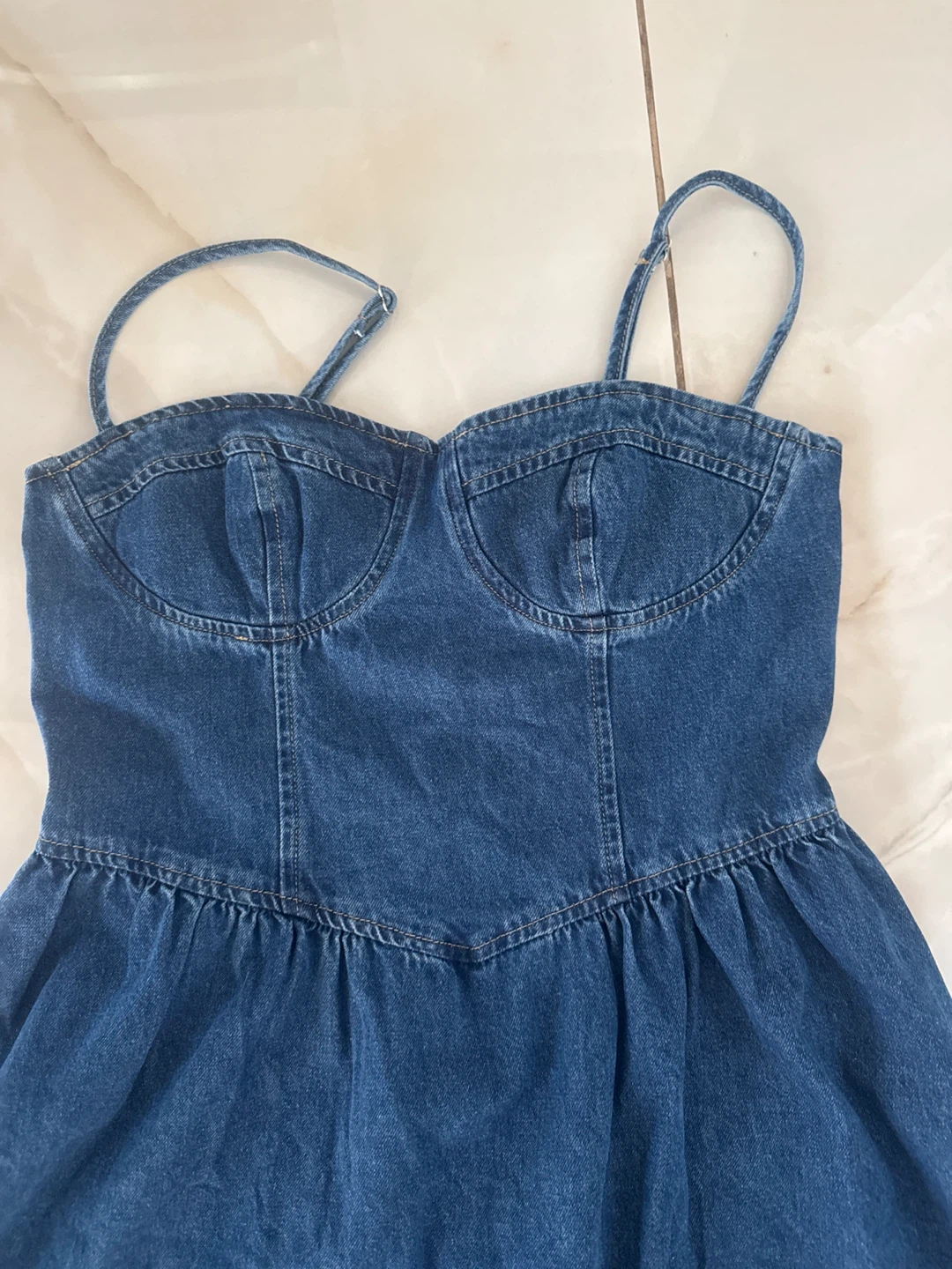 Cammense Denim Strappy Dress - photo 2