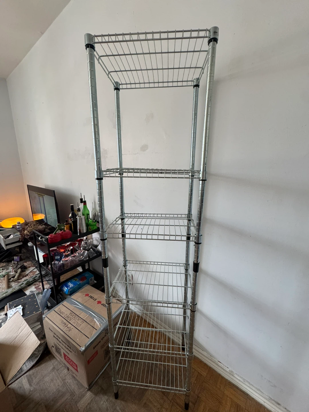 5-Tier Metal Wire Shelving Unit