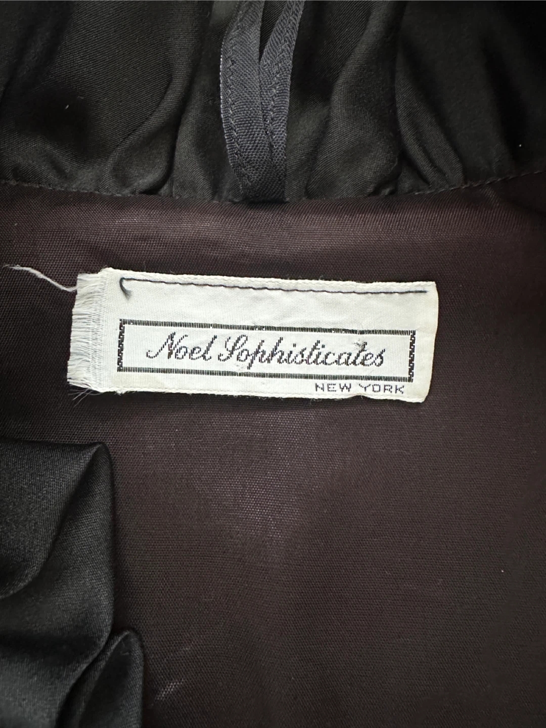 Vintage Black Velvet blazer Noel Sophisticates New York - photo 3