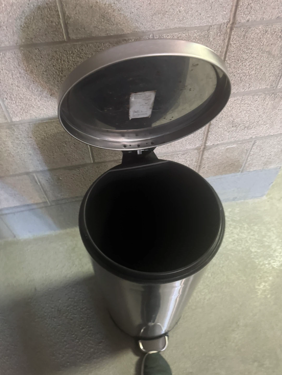 Stainless Steel Step Trash Can - photo 2