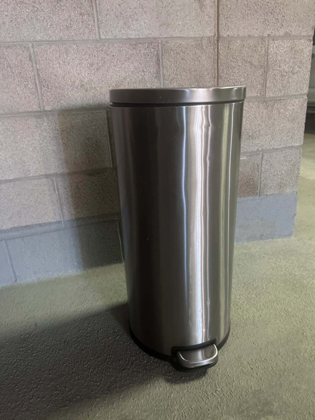 Stainless Steel Step Trash Can