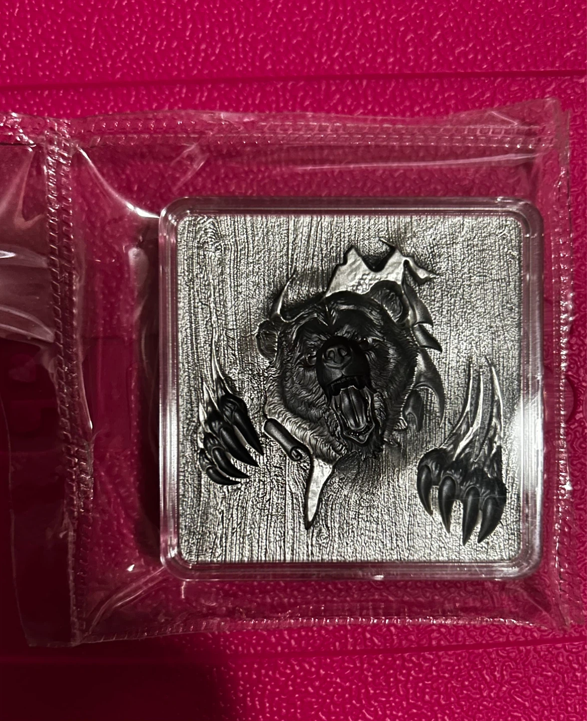 2oz .999 Korean stacker Bear - photo 3