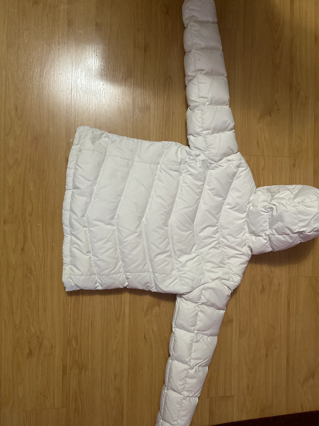 The North Face Women's Puffer Jacket - White, Size L - photo 5