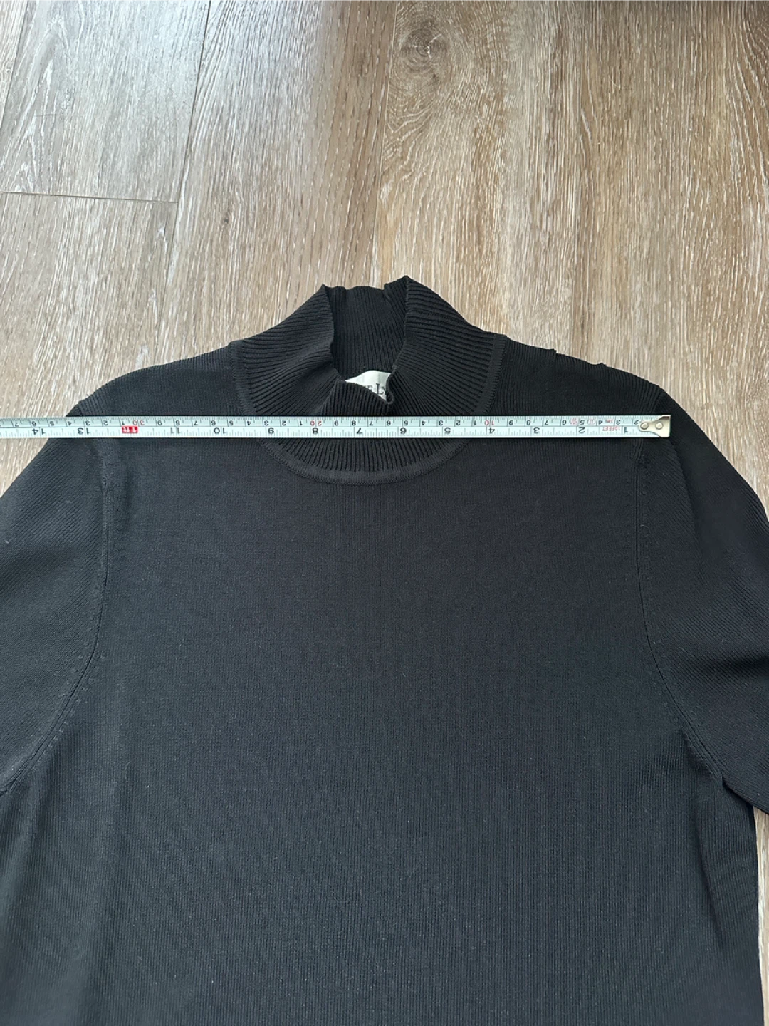 Melanie Lyne black mock neck top M - photo 4