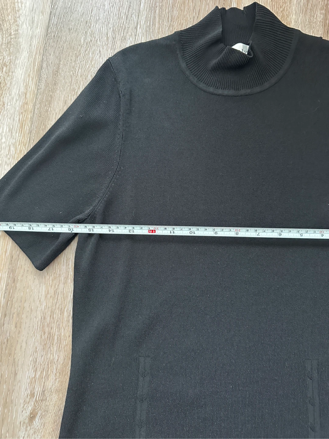 Melanie Lyne black mock neck top M - photo 5