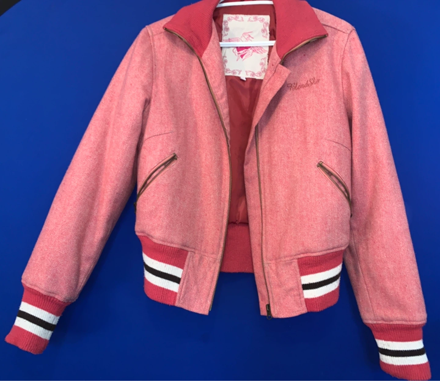 Blend She Pink Bomber Jacket - photo 2