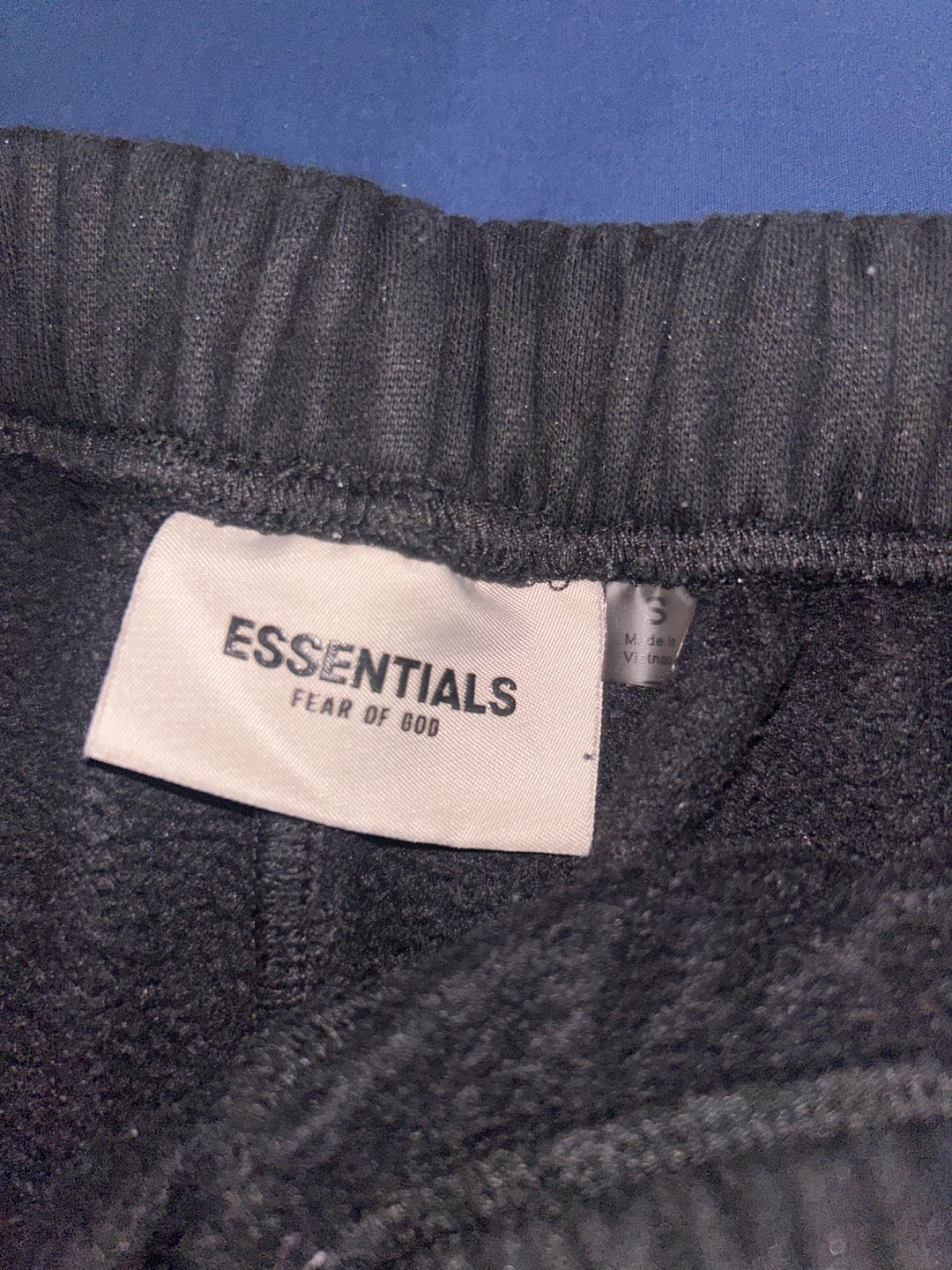 Essentials fear of god black sweatpants - photo 4