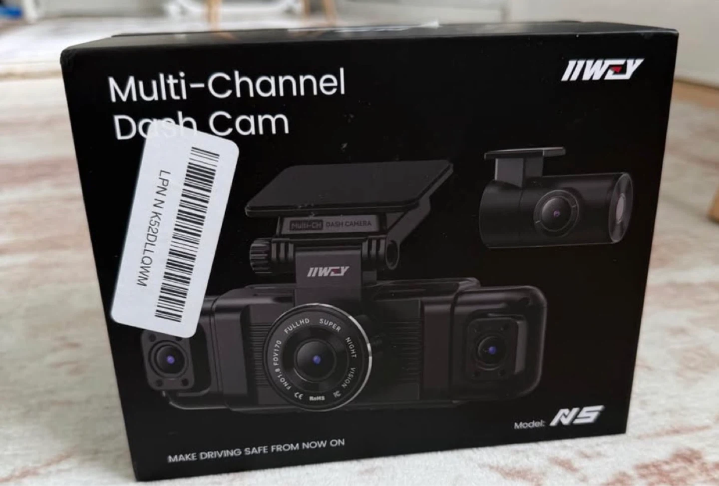 IIWEY N5 4 Channel Dash Cam - photo 2
