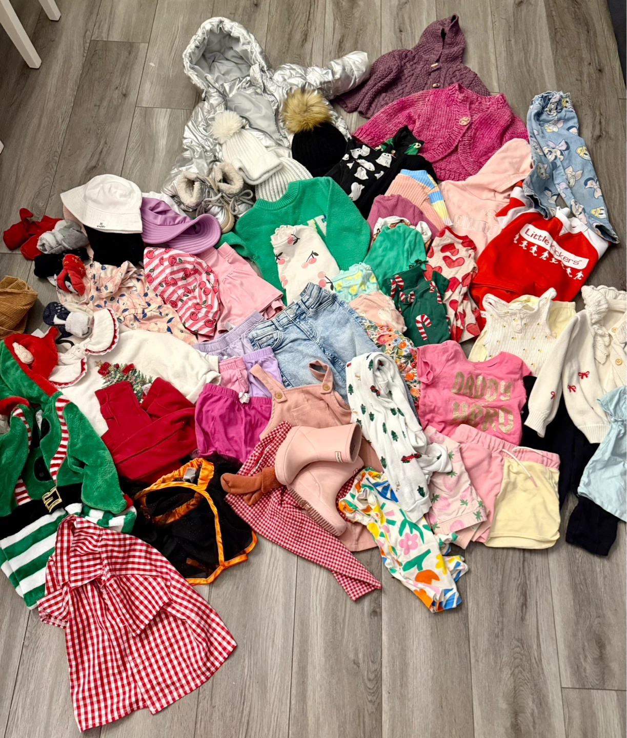 Assorted Toddler Clothes Bundle Girl