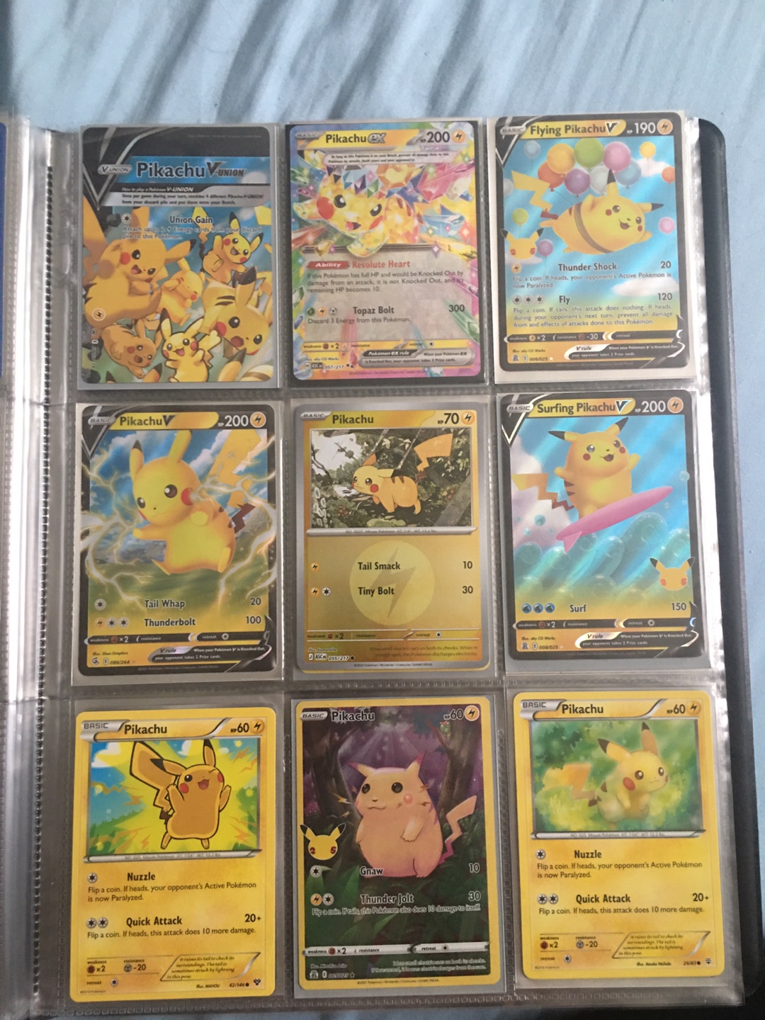 PIKACHU CARD LOT TAKING OFFERS