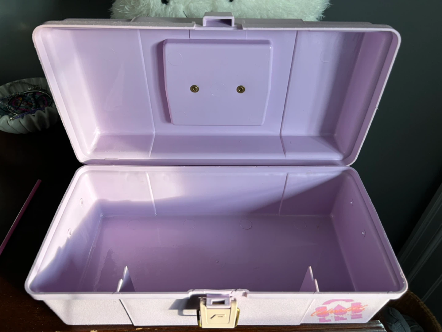 Original 1980s Lavender Caboodles box - photo 2