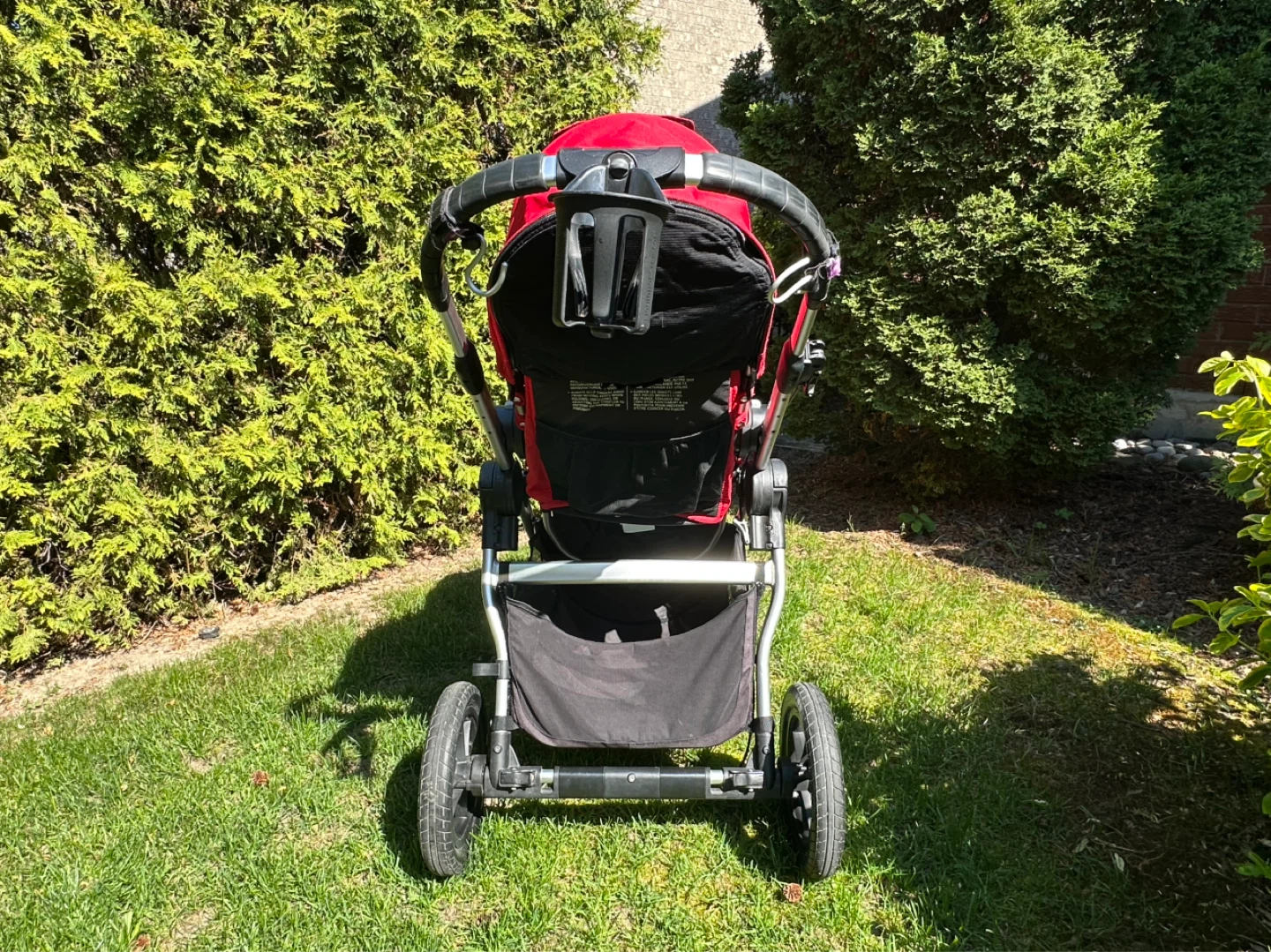Baby Jogger City Select Double Stroller - Red - photo 5