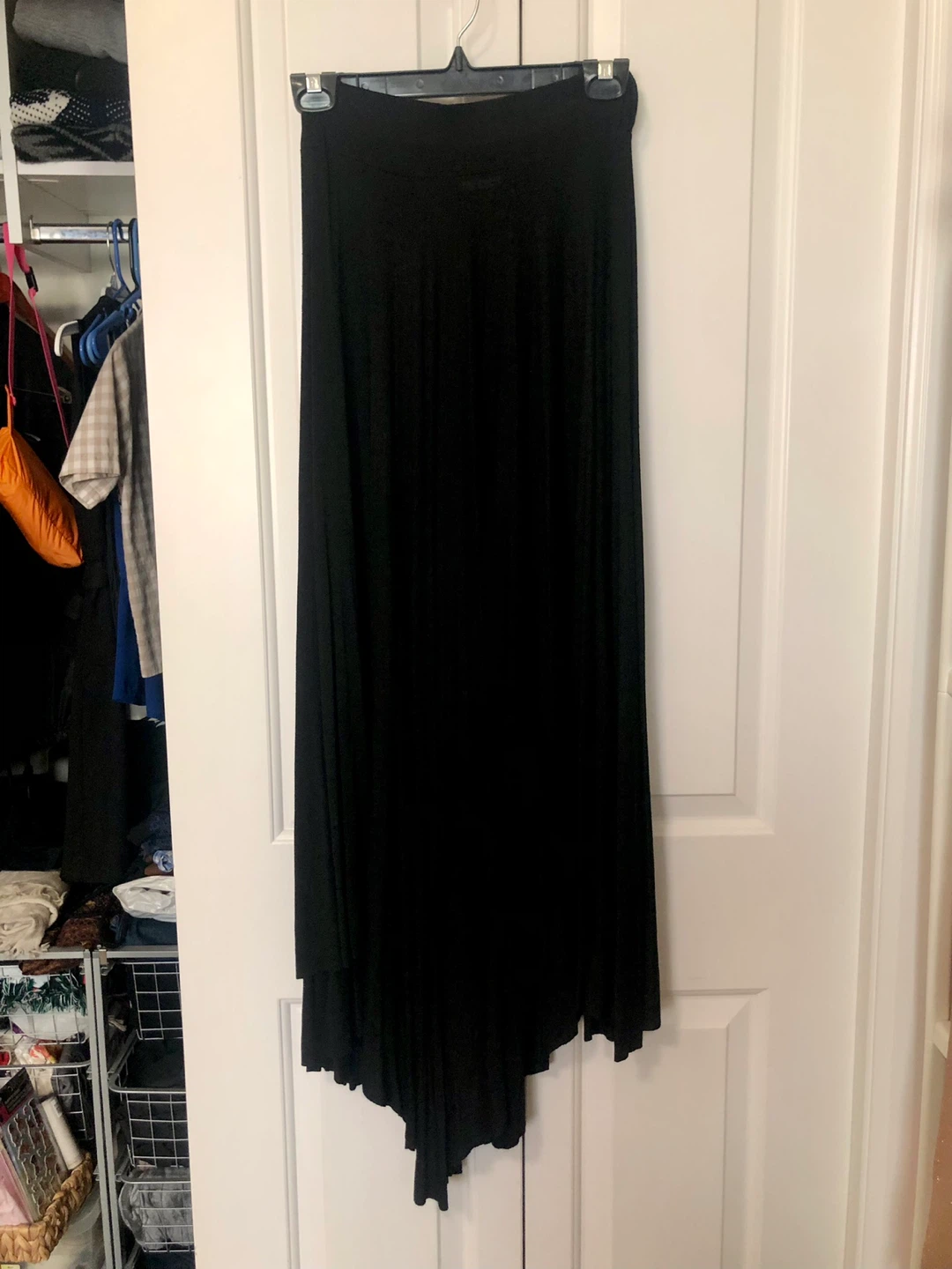 Black maxi skirt from Korean