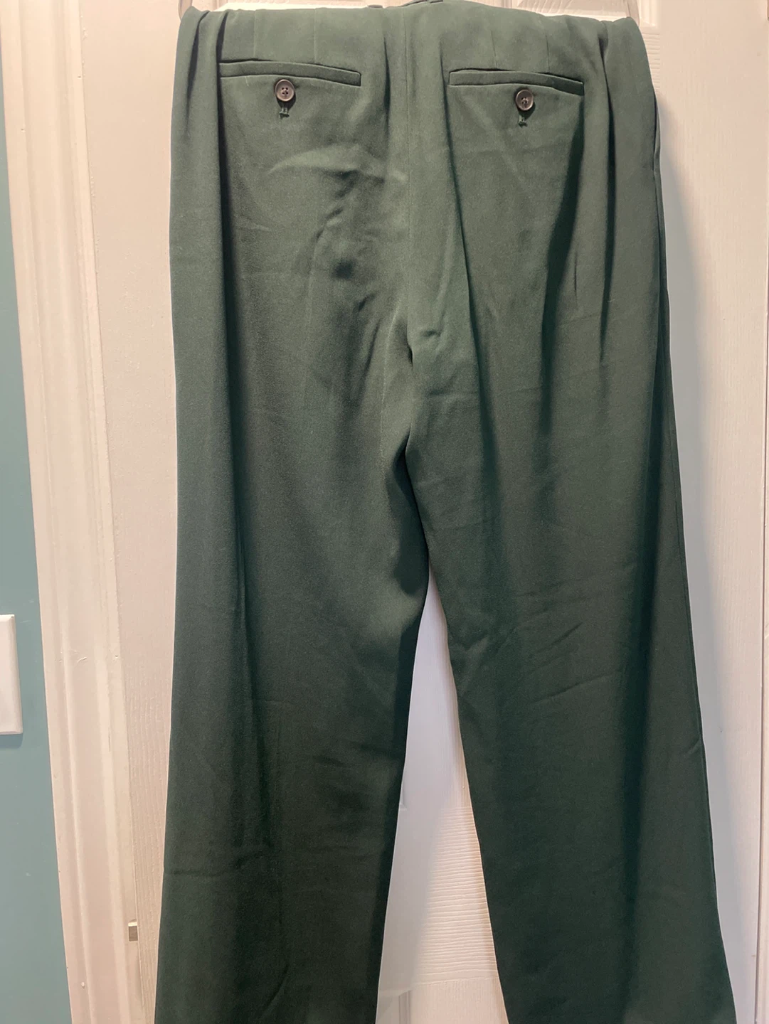 Aritzia Babaton Stedman Forest Green Pants sz 4 - photo 2