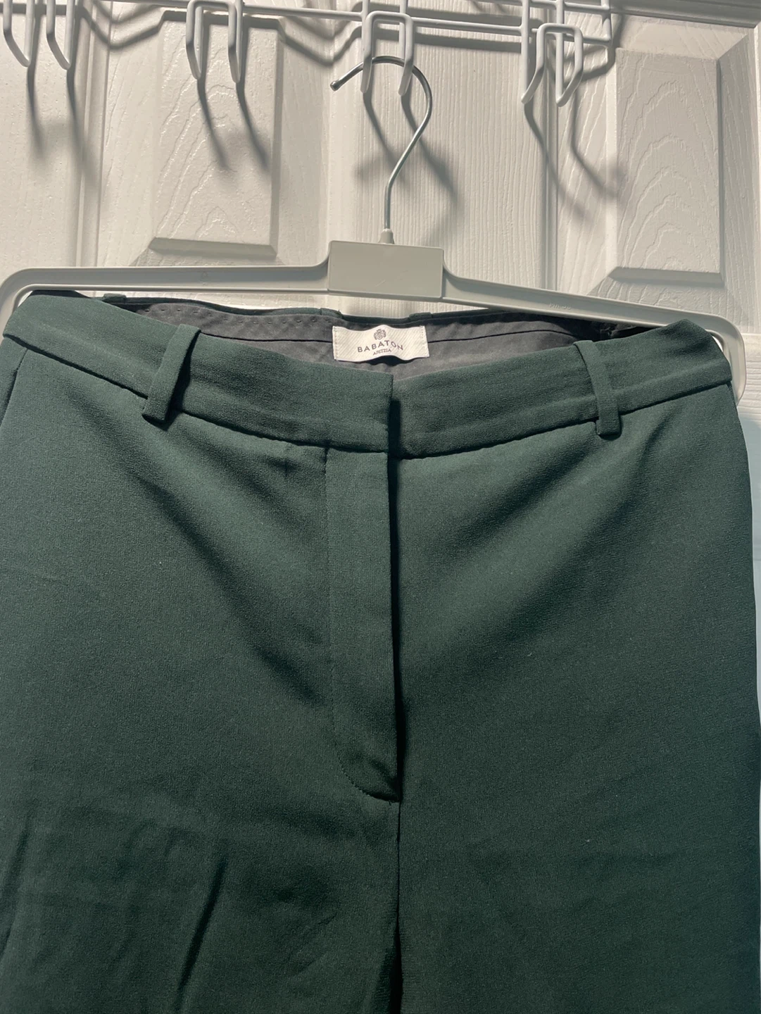 Aritzia Babaton Stedman Forest Green Pants sz 4