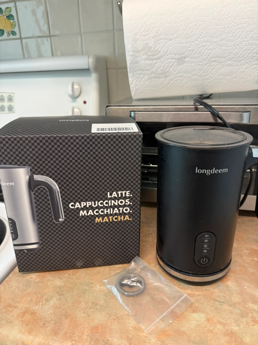 Longdeem 4-in-1 Milk Frother