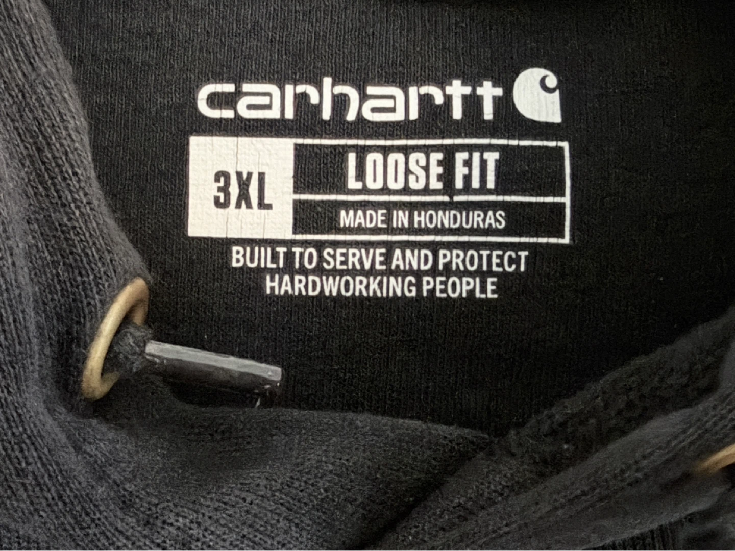 Carhartt Loose Fit Black Hoodie Size 3XL - photo 3
