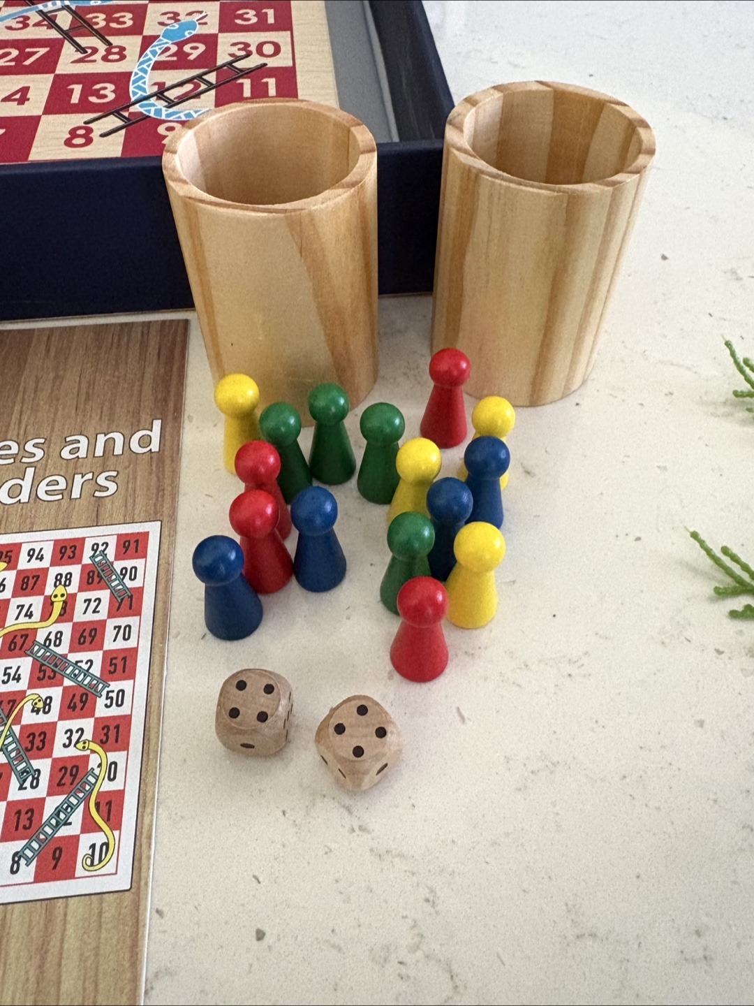Snakes and Ladders and Ludo Board Game Set - photo 5