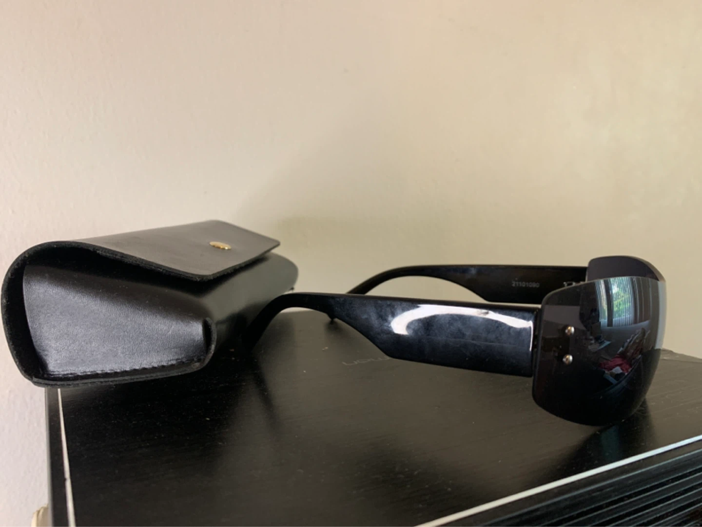 Black Sunglasses with Case