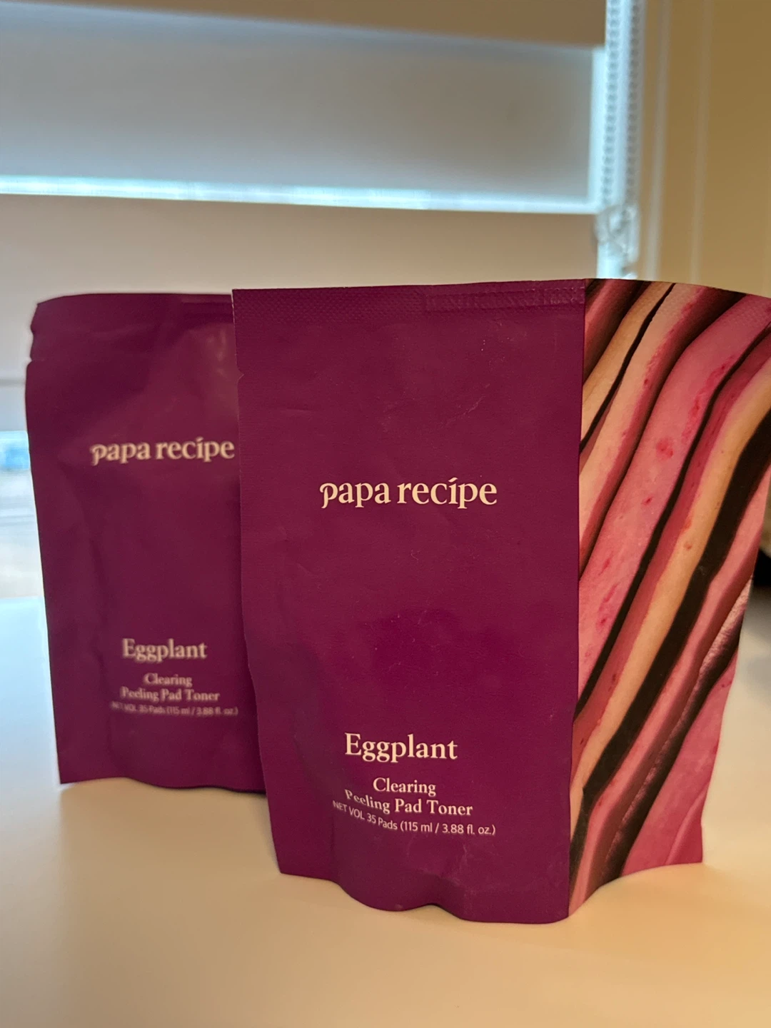 Papa Recipe Eggplant Clearing Peeling Pad Toner 35 Pads